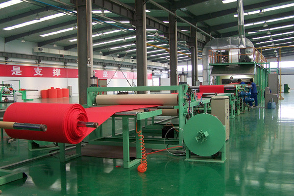 Qingdao Hongde New Material Co., Ltd خط تولید کارخانه